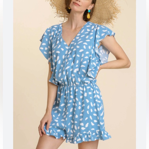 ShopEvelynne Pants - 14 Dalmatian and Ruffle Romper